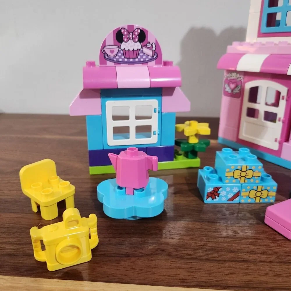 Lego DUPLO DISNEY 10844 10830 Minnie Mouse Bow-tique and Cafe Sets Incomplete - Picture 2 of 7